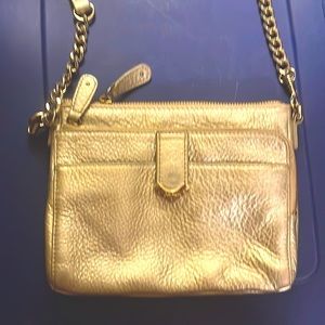 Jack Rogers Silver Crossbody Purse